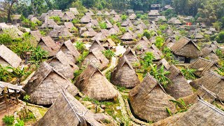 【4K】The last primitive tribe in China Wengding Village the remnants of Wa dance and culture [upl. by Papp]