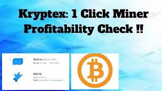 Comparing 1 Click Miners  Nicehash vs Kryptex [upl. by Brost]