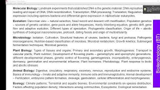 IIT JAM Biotechnology 2023 syllabus detail discussion  IIT JAM 2023iitjam2023 [upl. by Lyrred]