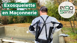 Exosquelette en maçonnerie Paexo Shoulder [upl. by Fernand]