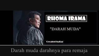 Rhoma Irama  Darah Muda LIRIK [upl. by Coben]