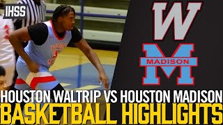 Houston Waltrip vs Houston Madison 2023 Week 23 Basketball Highlights [upl. by Fachini]