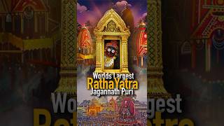 Jagannath Puri Ratha Yatra  World’s Largest chariot festival 🕉️🤩❤️💪 [upl. by Ambrose83]