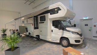 3 ZKB MORELO 749t WOHNMOBIL 2024 PALACE ALKOVEN 94L 2 sep Schlafzimmer Werbung [upl. by Alegnaed502]