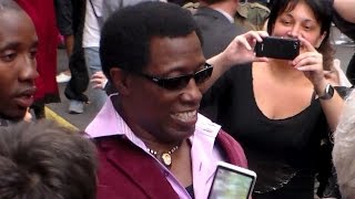 Wesley SNIPES  Paris 7 August 2014 Expendables Premiere [upl. by Handal]