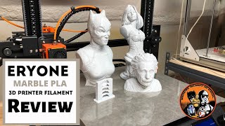 Eryone Marble PLA Filament Review [upl. by Llimaj]