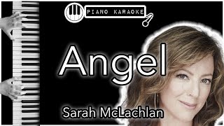 Angel  Sarah McLachlan  Piano Karaoke Instrumental [upl. by Pallaton]