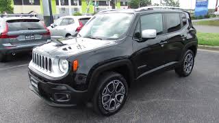 SOLD 2015 Jeep Renegade Limited 4X4 Walkaround Start up Tour and Overview [upl. by Annekim333]