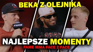 PONCZEK NITRO ALBERTO OLEJNIK GOLA KUBAŃCZYK  NAJLEPSZE MOMENTY  FAME MMA CAGE SPECIAL LEGEND [upl. by Anderea]