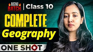 FULL CLASS 10 GEOGRAPHY ONE SHOT  Resources Water Resource Agriculture class10 socialscience [upl. by Eda]