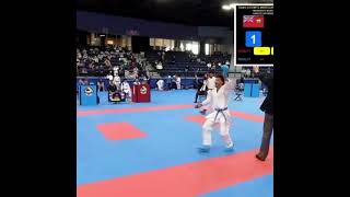 MAWASHI GIRI 🔥  Karate Canada Nationals 2024 [upl. by Amalee493]