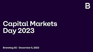 Brenntag SE Capital Markets Day 2023 [upl. by Onstad470]