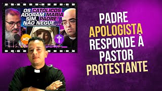 PADRE APOLOGISTA RESPONDE À PASTOR PROTESTANTE  Debate entre Pe José Eduardo e Pr Paulo Sérgio [upl. by Eidnew]