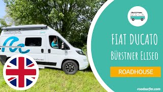 Fiat Ducato Bürstner Eliseo explained  roadsurfer Road House Eliseo [upl. by Hillary]