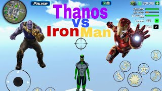 Rope frog ninja hero Thonas VS Iron Man  localboysgaming2 [upl. by Carolle173]