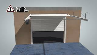 Installation de la porte de garage enroulable RollMatic OD  Hörmann [upl. by Roshan142]