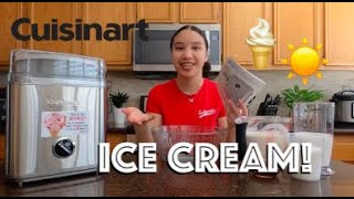 Cuisinart Frozen YogurtSorbet amp Ice Cream Maker ICE30 Series Review  NK Cookery [upl. by Etra]