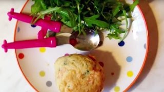 Muffins Recette au saumon  Les Ptites Recettes [upl. by Idalla473]