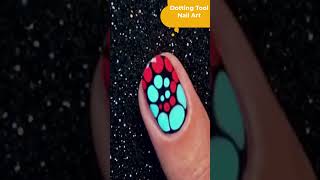 Easy and Attractive Nail Art using Dotting Tool at homedottingtoolnailartnaildesignsnailartathome [upl. by Juliann]