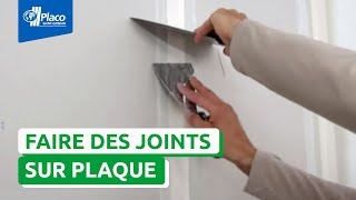 Comment faire des joints sur plaque de plâtre  I Les Tutos Placo® [upl. by Eimot722]