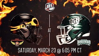 Iowa Barnstormers at Green Bay Blizzard [upl. by Carson729]