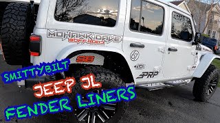 Jeep JL Inner Fender Liners  Smittybilt [upl. by Leaper]