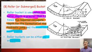 Spillways  Energy Dissipators Components 69 [upl. by Eelatan]