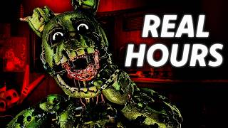 This FNAF 3 Remake Uses REAL LIFE Hours [upl. by Peers]