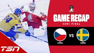 Czechia vs Sweden  2023 World Juniors Highlights [upl. by Naejeillib742]