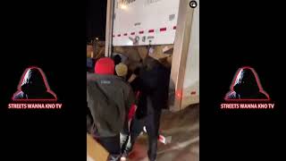 Shocking Crime Caught on Camera  FedEx Truck Robbed in Memphis [upl. by Nyl]