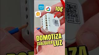 Con ESTE INVENTO he DOMOTIZADO todas mis LUCES por 10€ [upl. by Ordnagela]