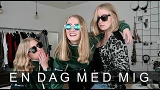 EN DAG MED MIG  Sephora opening vælger outfits til hinanden photoshoot [upl. by Acisseg]