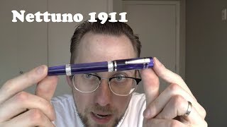 Nettuno 1911 Fountain Pen Review [upl. by Aninotna]