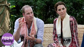 Prince William and Kates Royal World Tours [upl. by Annol355]