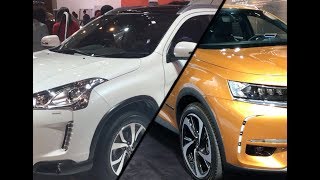 2017 DS 7 Crossback vs 2017 Citroen C4 Aircross [upl. by Yrocej]