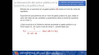 Lec007 Tema7 La intervención del sector público en la economía umh1184sp 201314 [upl. by Medovich]