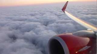 The Magic Of Flight Pt 1  Air Berlin B737800 Departure From PushBack To 10000 Feet [upl. by Euqimod]