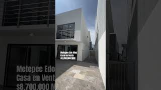 Casa en Venta en Metepec a 1 cuadra de Av Tecnológico 8700000 MXN [upl. by Odlamur]