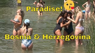 Kravice waterfalls in Bosnia amp Herzegovina 4k [upl. by Nyrem]