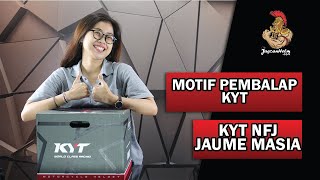 UNBOXING  KYT NFJ JAUME MASIA REP 2021 [upl. by Yemerej]