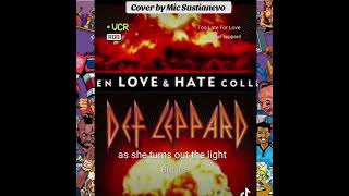 Too Late For Love Def Leppard Cover shortvideo entertainment music defleppard 80s ytshorts [upl. by Grunberg]