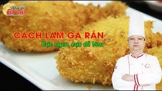 Cách làm Gà Rán cực ngon và rất dễ làm  Thầy Y  How to make Fried Chicken [upl. by Tracay]