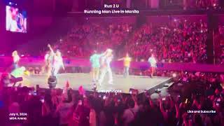 Running Man In Manila  Encore  Busan Vacance Run2URunningManLiveInManila [upl. by Zwick]