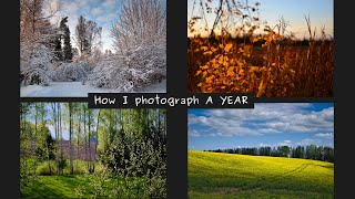 How I photograph one year  my nature photography calendar with examples [upl. by Ariahs]