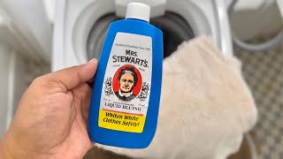 Mrs Stewart’s Whiten White Liquid Bluing 🧺 [upl. by Eireva]