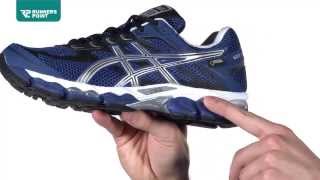 Laufschuhe Asics GelCumulus 15 GTX Herren [upl. by Alolomo]