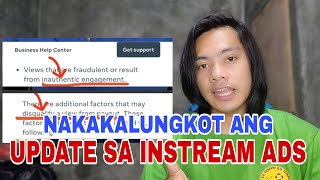 BAGONG UPDATE SA INSTREAM ADS NAKAKALUNGKOT ITO DAPAT ALAM NIYO TO [upl. by Thia490]