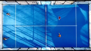 TUTORIAL PADEL Le corrette POSIZIONI sul campo da PADEL principianti [upl. by Bergstein310]