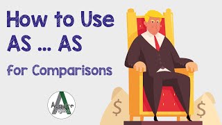 As As  English Grammar Comparisons [upl. by Studley574]