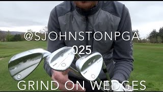 Which grind to choose on your wedges wedge grind and bounce Titleist Vokey SM6 [upl. by Bilat]